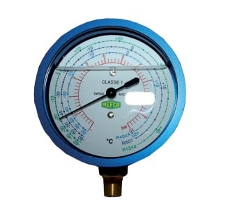 Refco Saugmanometer 68mm 1/8"NPT M2-250-DS-R134a -1/+10bar