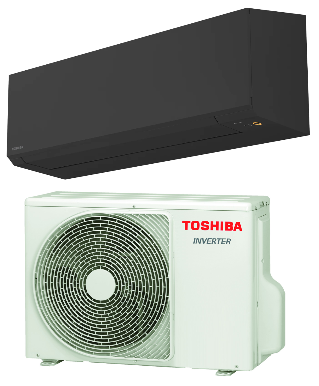 TOSHIBA SHORAI EDGE Black Monosplit Wandgerät-Set - RAS-B16G3KVSGB-E + RAS-16J2AVSG-E1 - 4,6 kW