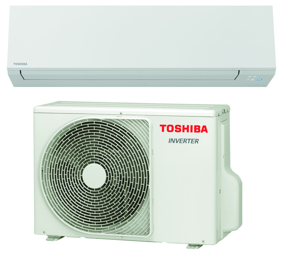 TOSHIBA SHORAI EDGE White Monosplit Wandgerät-Set - RAS-B07G3KVSG-E + RAS-07J2AVSG-E1 - 2,0 kW