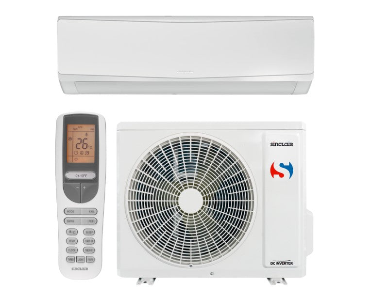 Sinclair SIH-24BIK + SOH-24BIK – Wandgerät-Set 6,2 kW R32 – Split-Klimaanlage