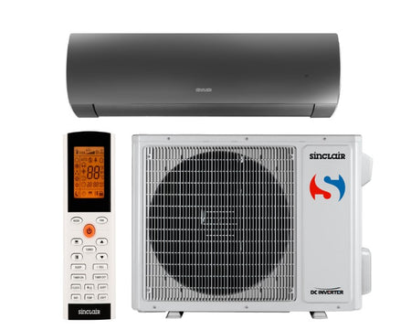 Sinclair SIH-18BITB + SOH-18BIT – Wandgerät-Set graphit 5,2 kW R32 – Split-Klimaanlage