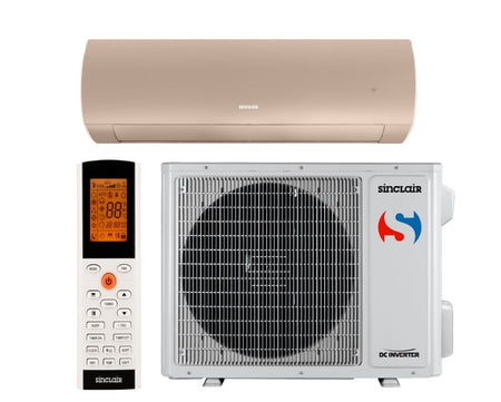 Sinclair SIH-24BITC + SOH-24BIT – Wandgerät-Set champagner 7,0 kW R32 – Split-Klimaanlage