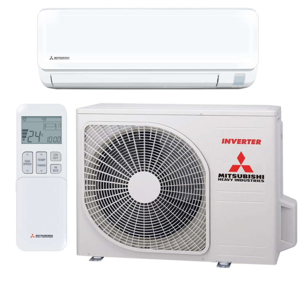 Mitsubishi Heavy SRK50ZTL-W + SRC50ZTL-W – Wandgerät-Set 5,0 kW R32 – Split-Klimaanlage