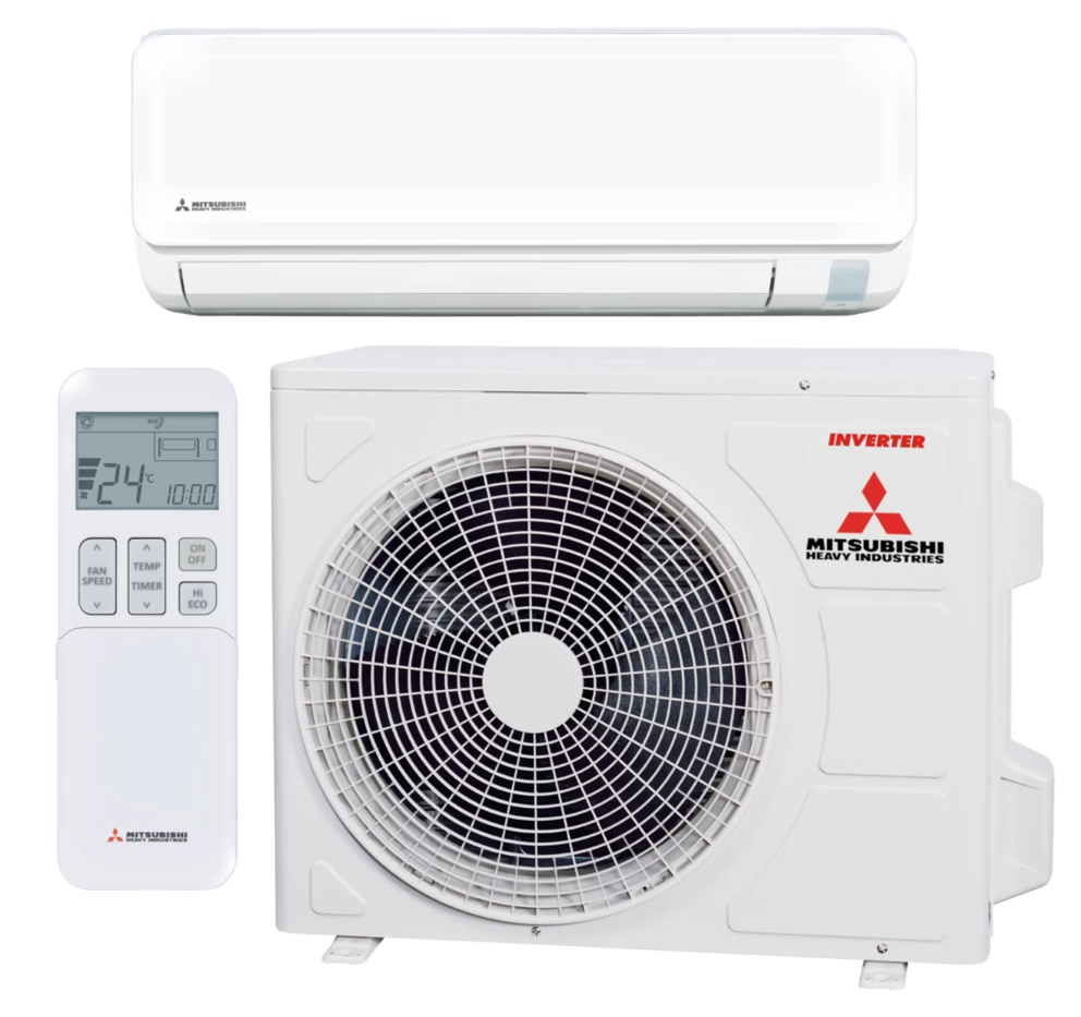 Mitsubishi Heavy SRK20ZTL-W + SRC20ZTL-W – Wandgerät-Set 2,0 kW R32 – Split-Klimaanlage