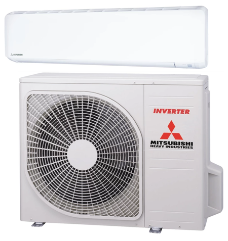 Mitsubishi Heavy SRK63ZR-WF + SRC63ZR-W – Wandgerät-Set 6,3 kW R32 – Split-Klimaanlage