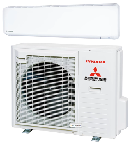 Mitsubishi Heavy SRK71ZR-WF + SRC71ZR-W – Wandgerät-Set 7,1 kW R32 – Split-Klimaanlage